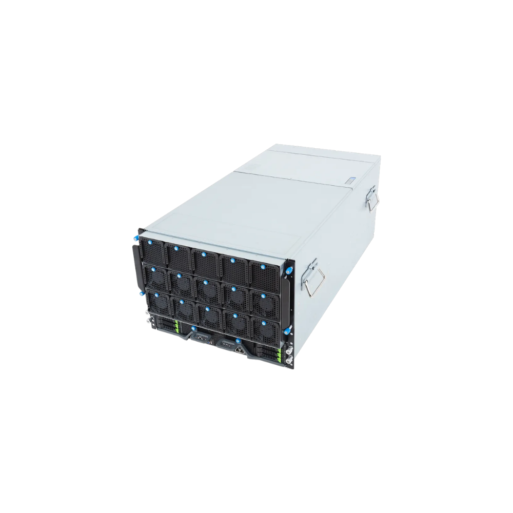 Technopc Pro GPU Server SV1066 2xIntel Xeon Platinum 8558 32x64GB DDR5 RDIMM 3x960TB NVMe SSD 12x15.36TB U.2 NVMe SSD VROC 2x100Gb QSFP28 3000W 80+ Redundant(4+4) PSU Freedos 8U Server