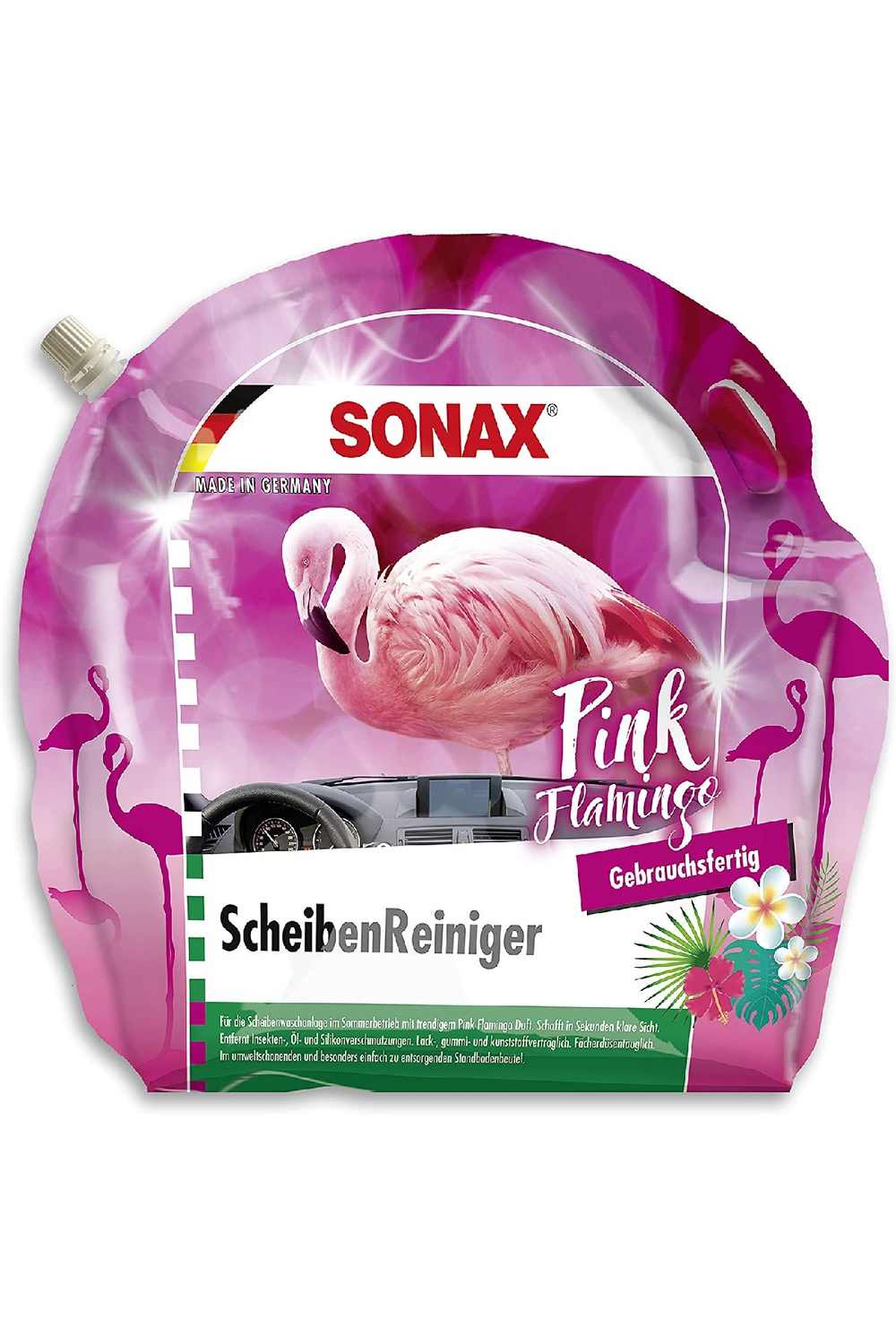 Sonax Cam Suyu Pembe 3 lt