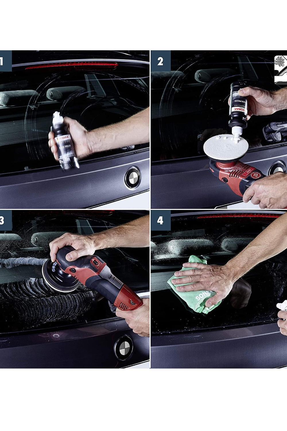 Sonax Çizik Giderici Cam Cilası 250 ml