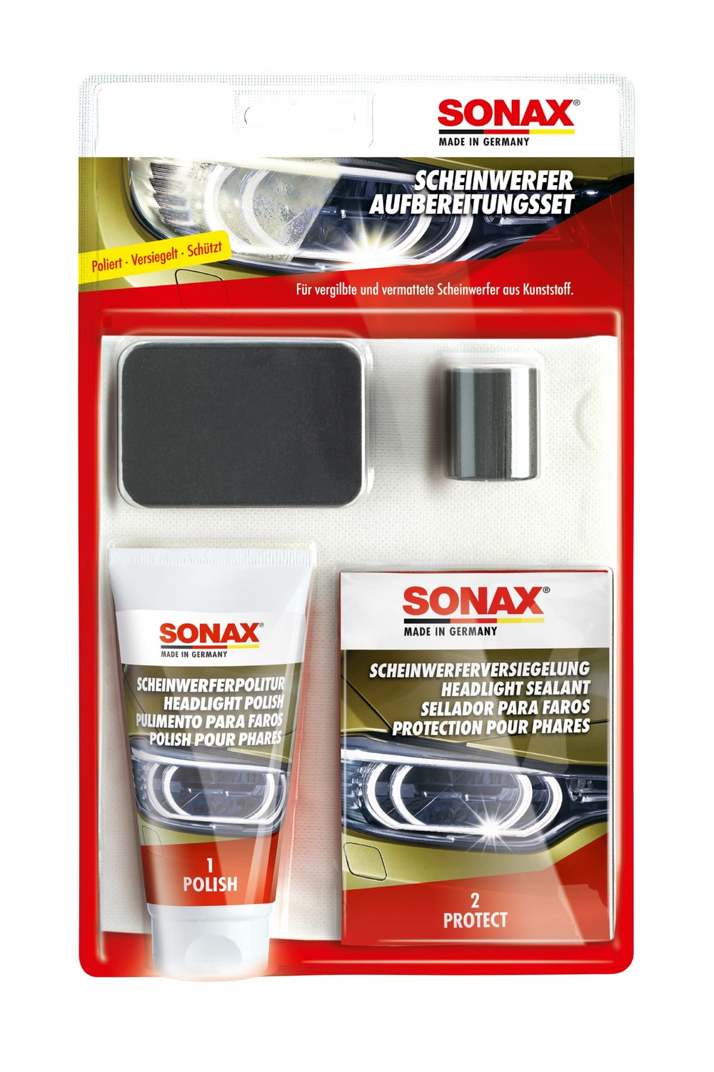 Sonax Far Çizik Giderme Parlatma Ve Koruma