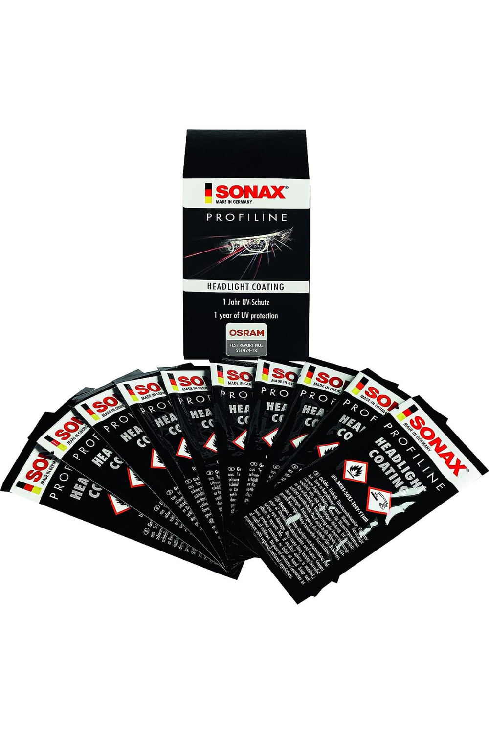 Sonax Profesyonel Seramik Far Kaplama 10*5 ml