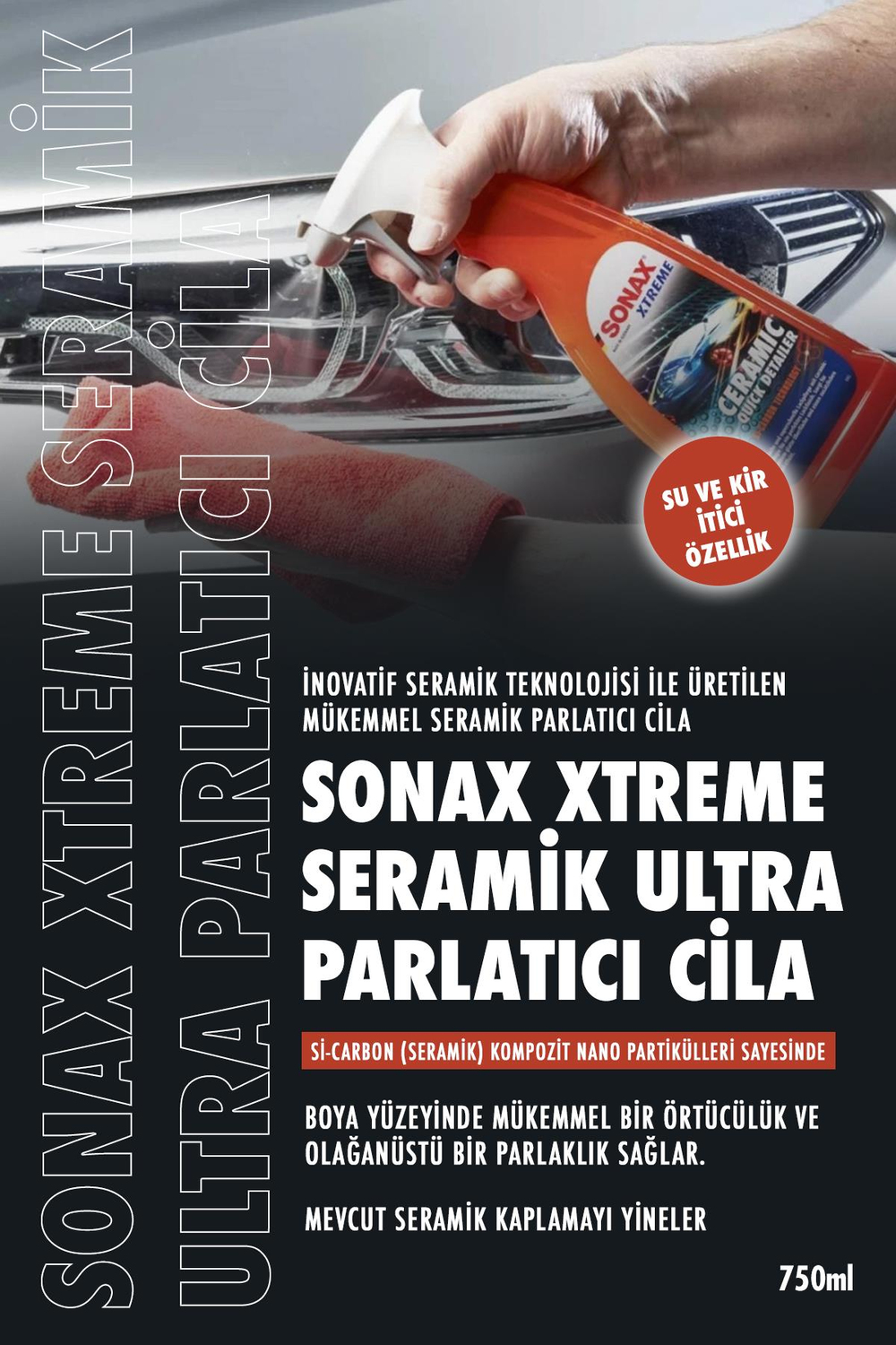 Sonax Xtreme Seramik Ultra Parlatıcı Cila 750 ml
