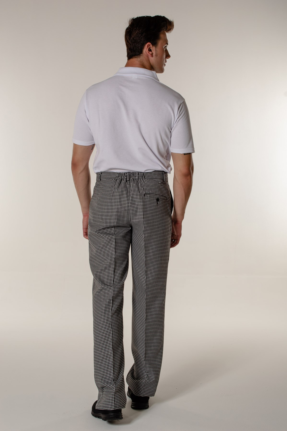 Büyük Piyedepul Aşçı ve Mutfak Ütü Dikişli Erkek Şef Pantolon