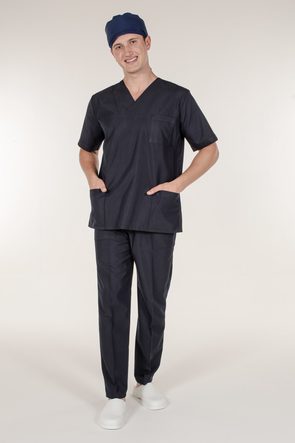 Lacivert Medikal Doktor Hemşire Cerrahi Pantolon
