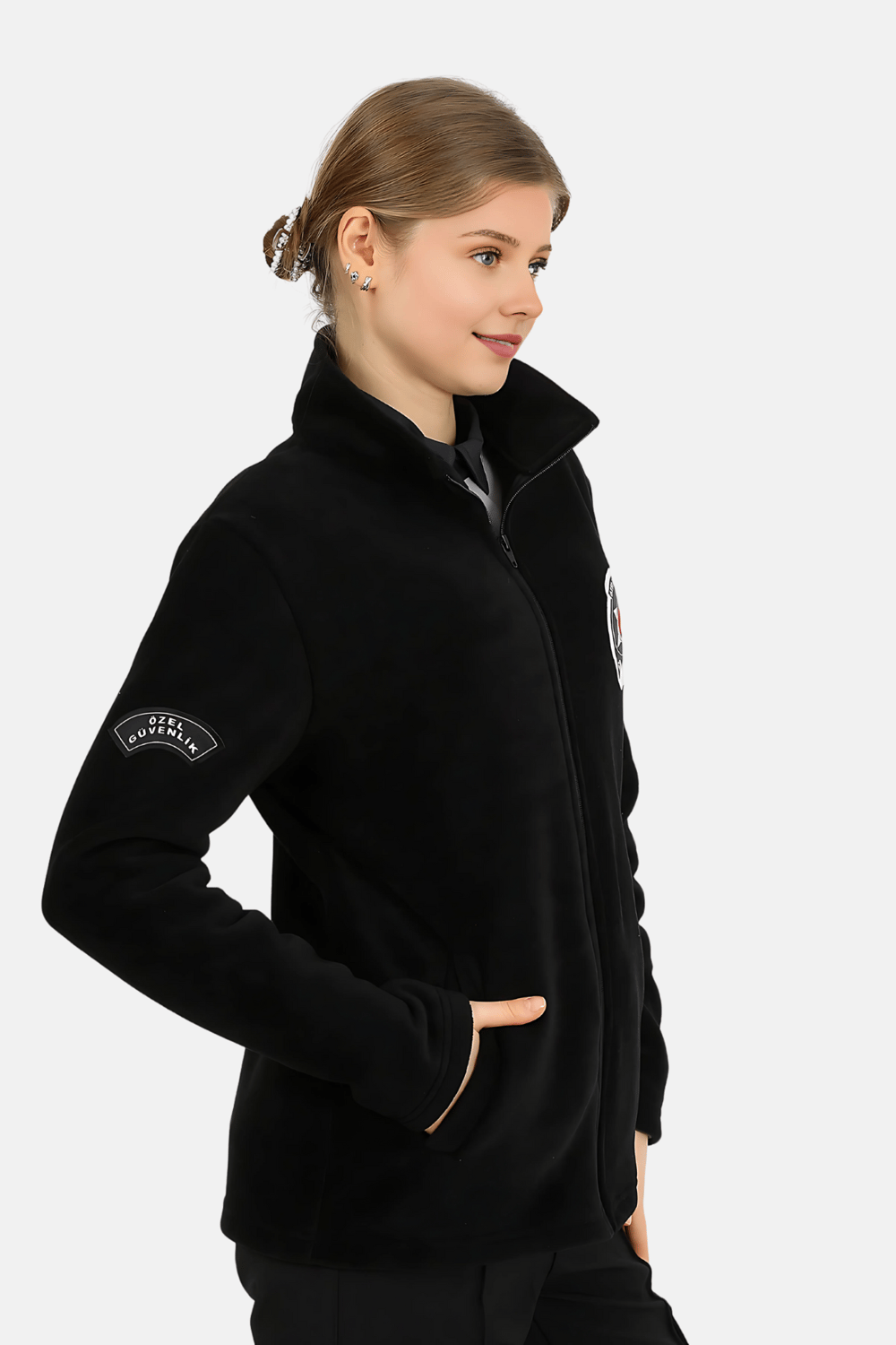Özel Güvenlik Yeni Tip Unisex Polar Mont