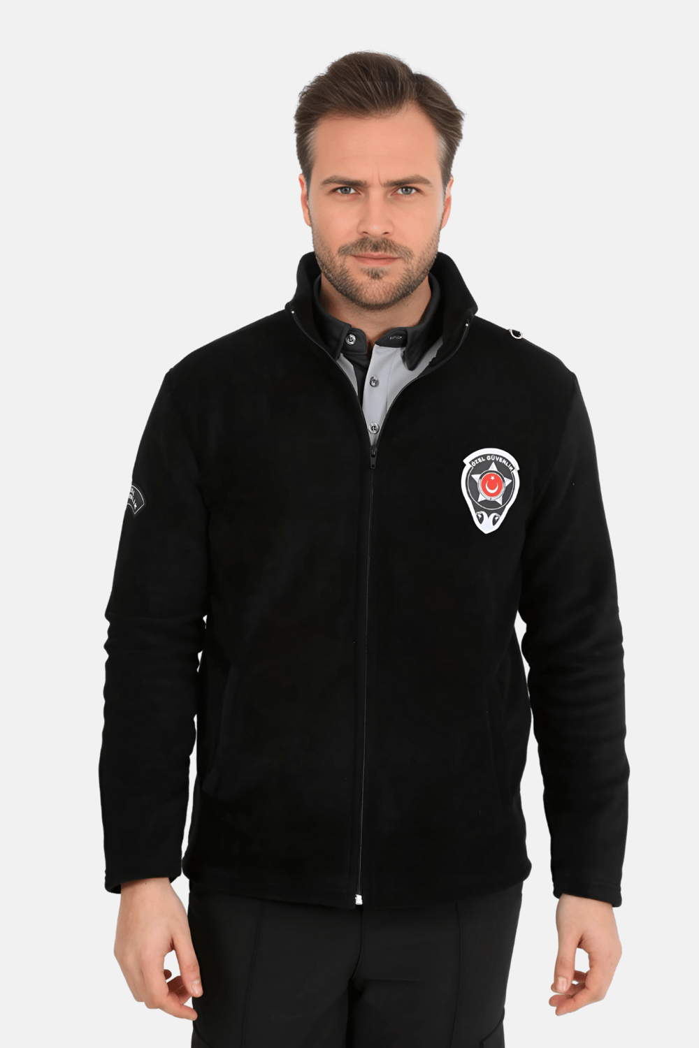 Özel Güvenlik Yeni Tip Unisex Polar Mont