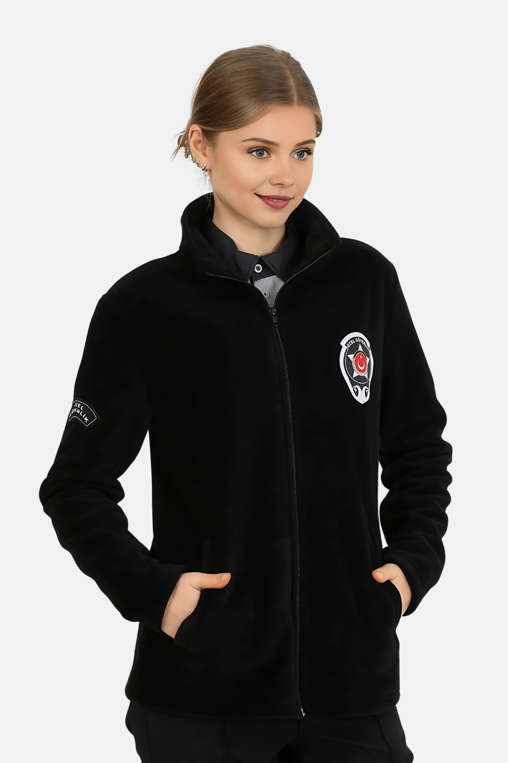 Özel Güvenlik Yeni Tip Unisex Polar Mont