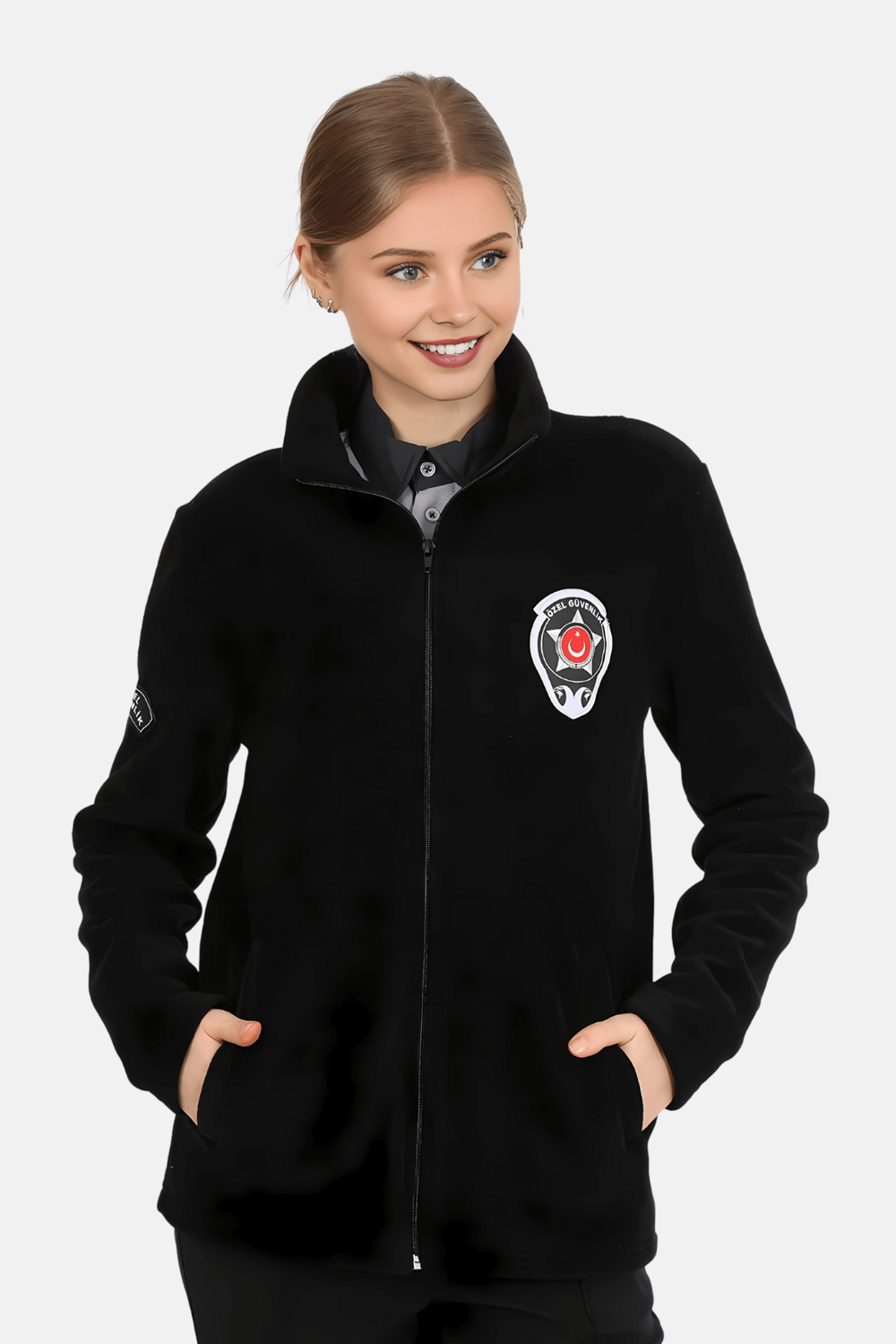 Özel Güvenlik Yeni Tip Unisex Polar Mont