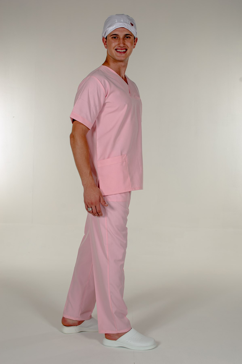 Pembe Medikal Doktor Hemşire Cerrahi Pantolon