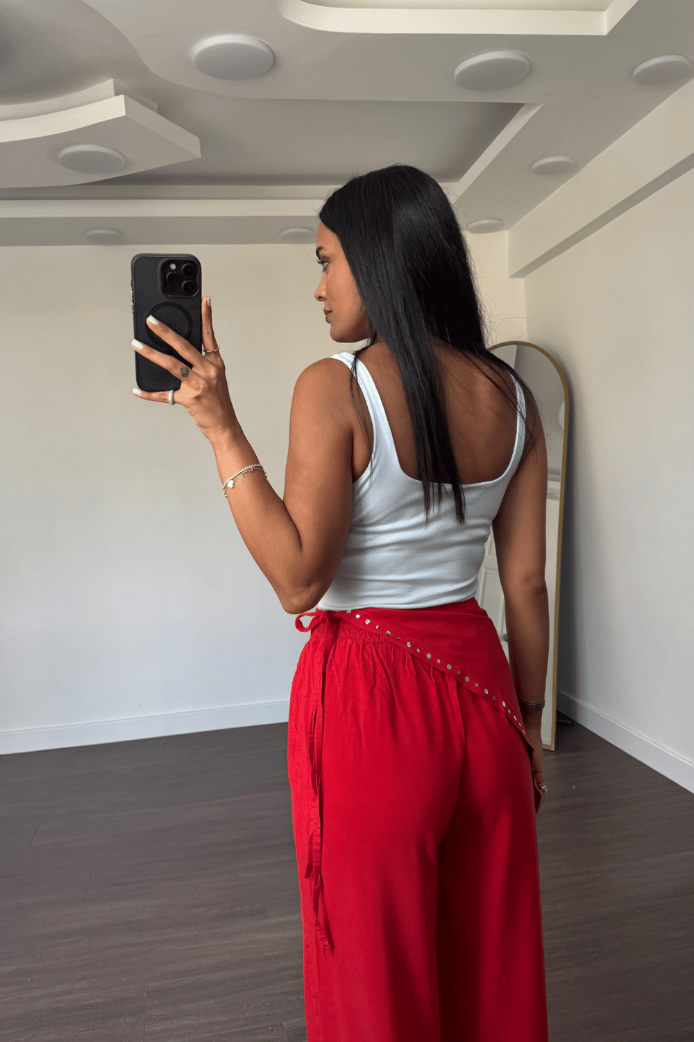 Kare Yaka Kolsuz Bodysuit-Bebe Mavi