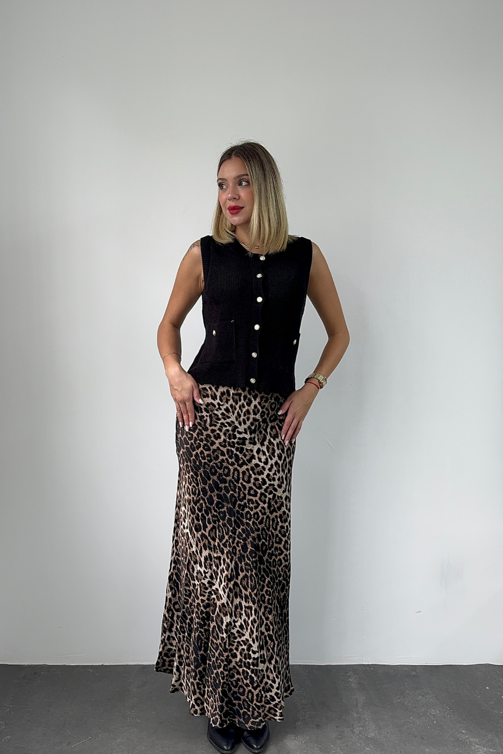 Leopar Etek-SİYAH