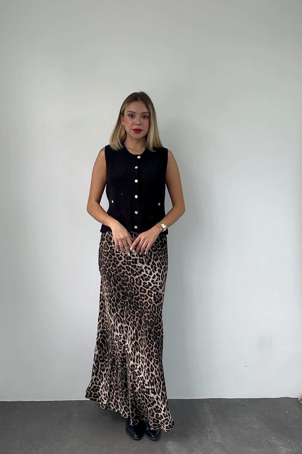 Leopar Etek-SİYAH