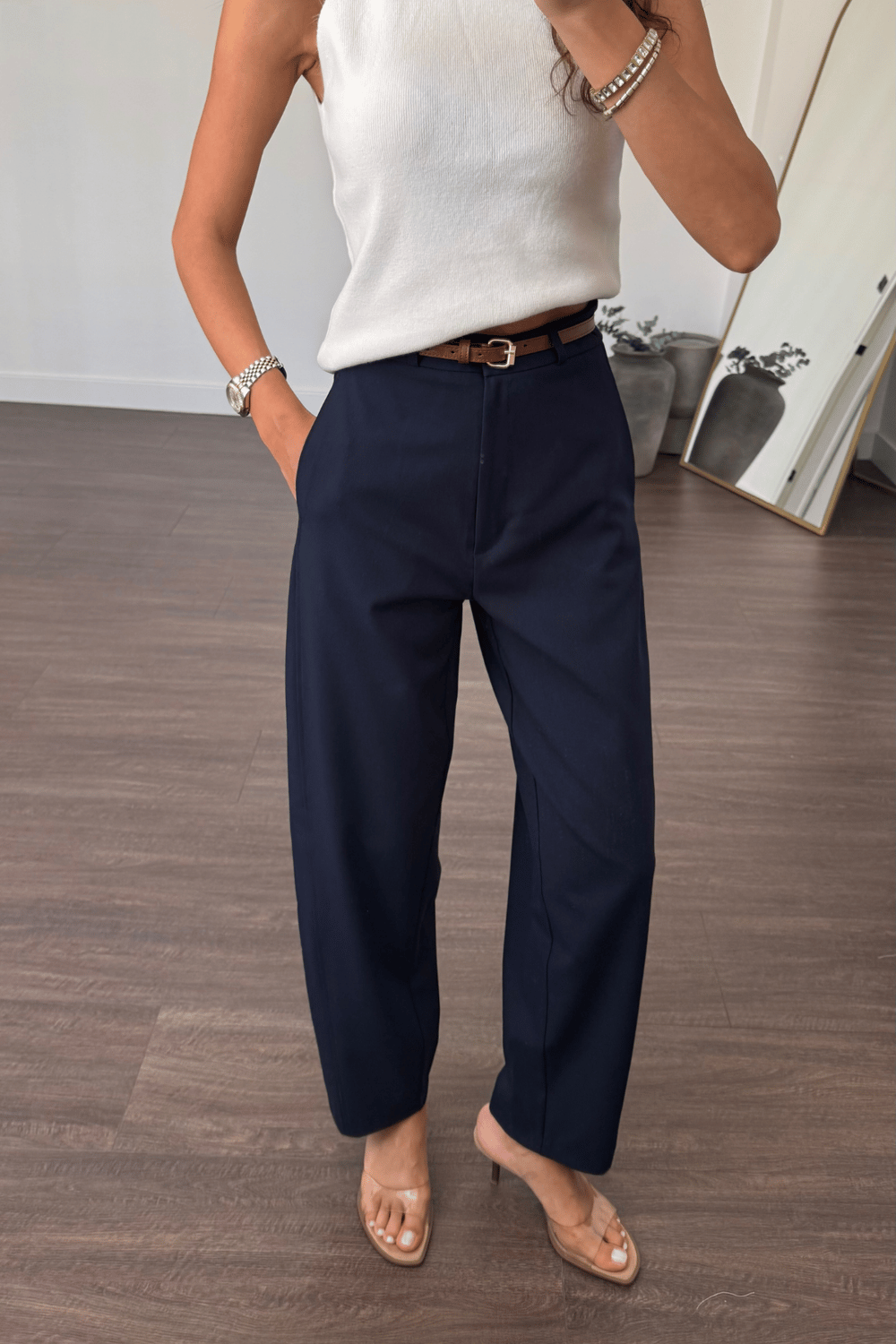 Marka Model Pantolon-Lacivert