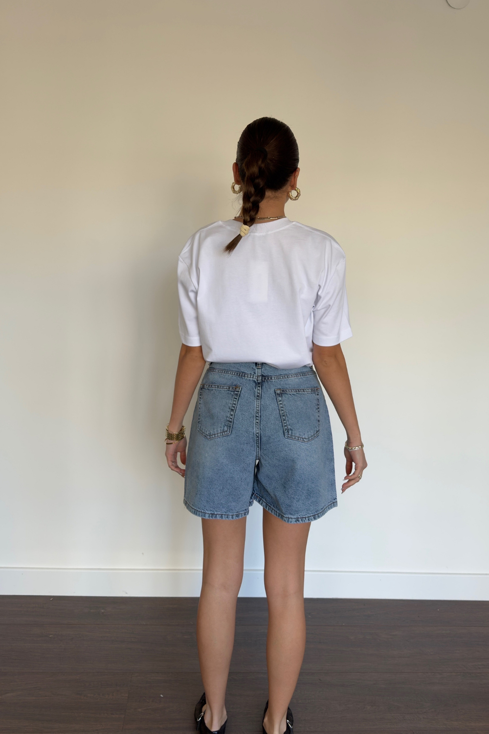 Mavi Fit Denim Şort