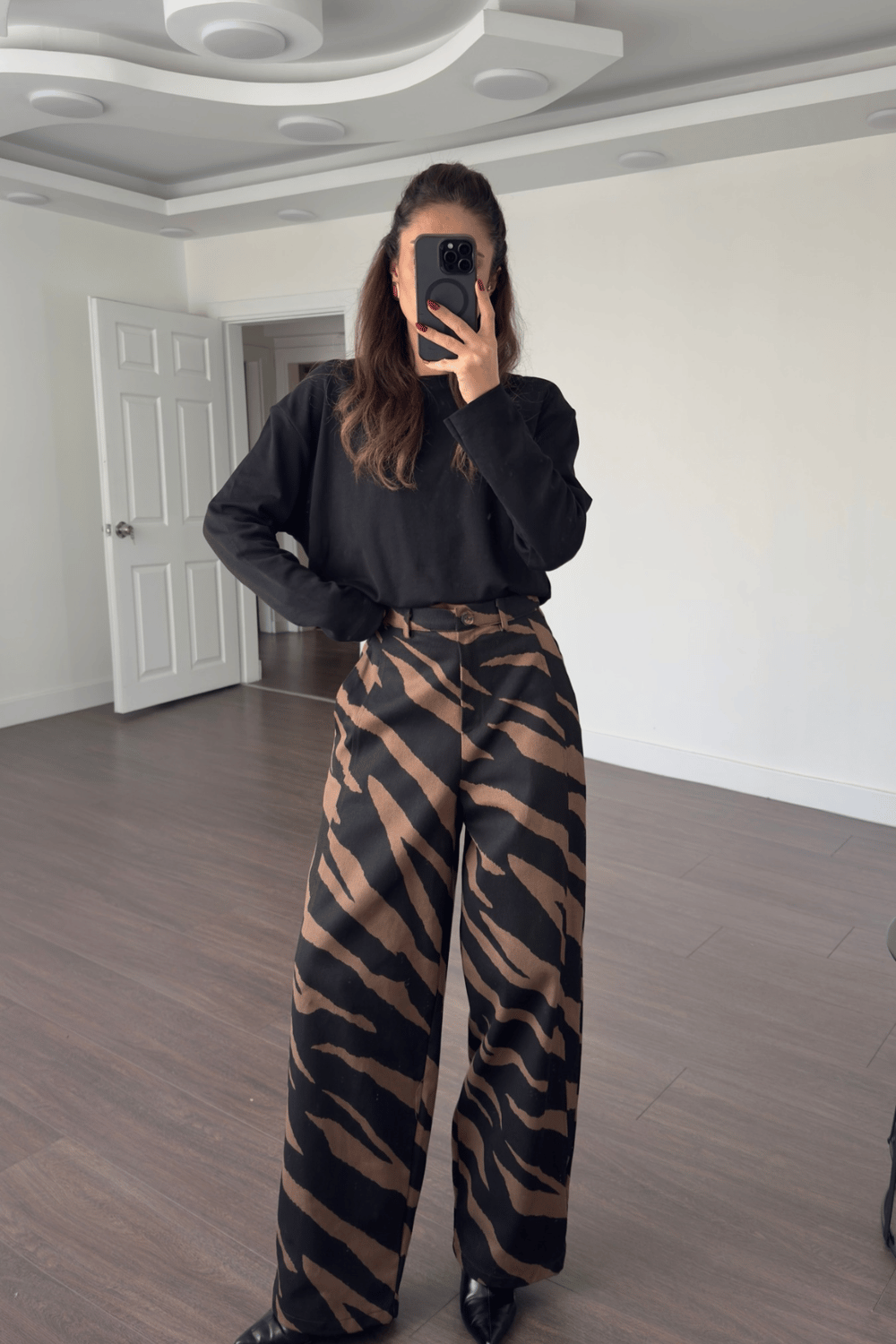 Zebra Gabardin Pantolon