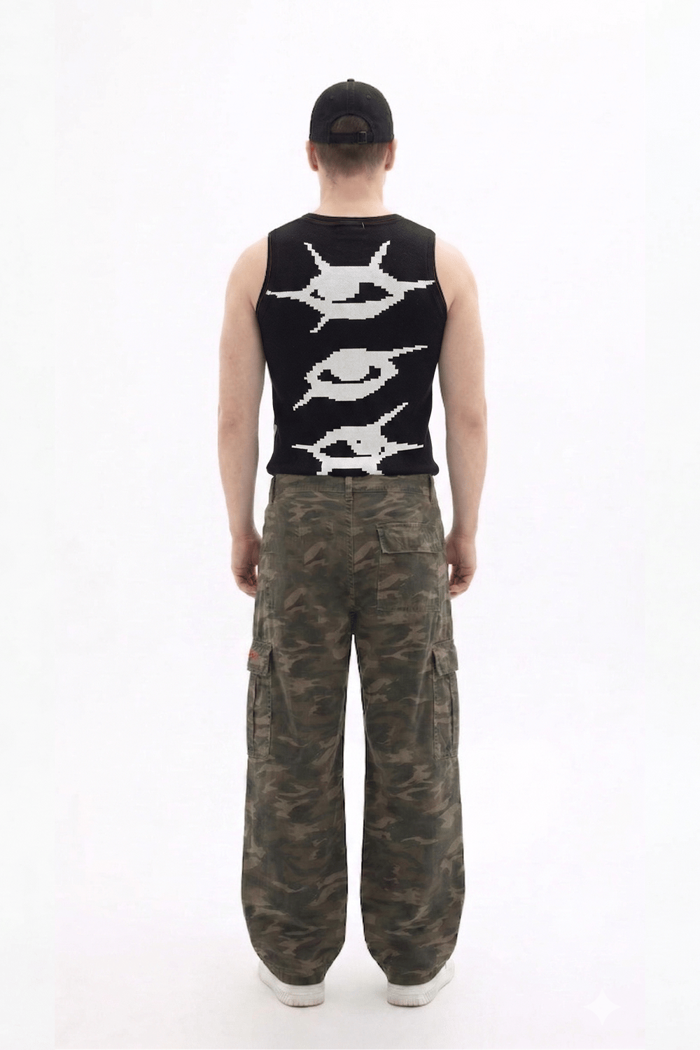 JR White Eye Fit Triko Atlet