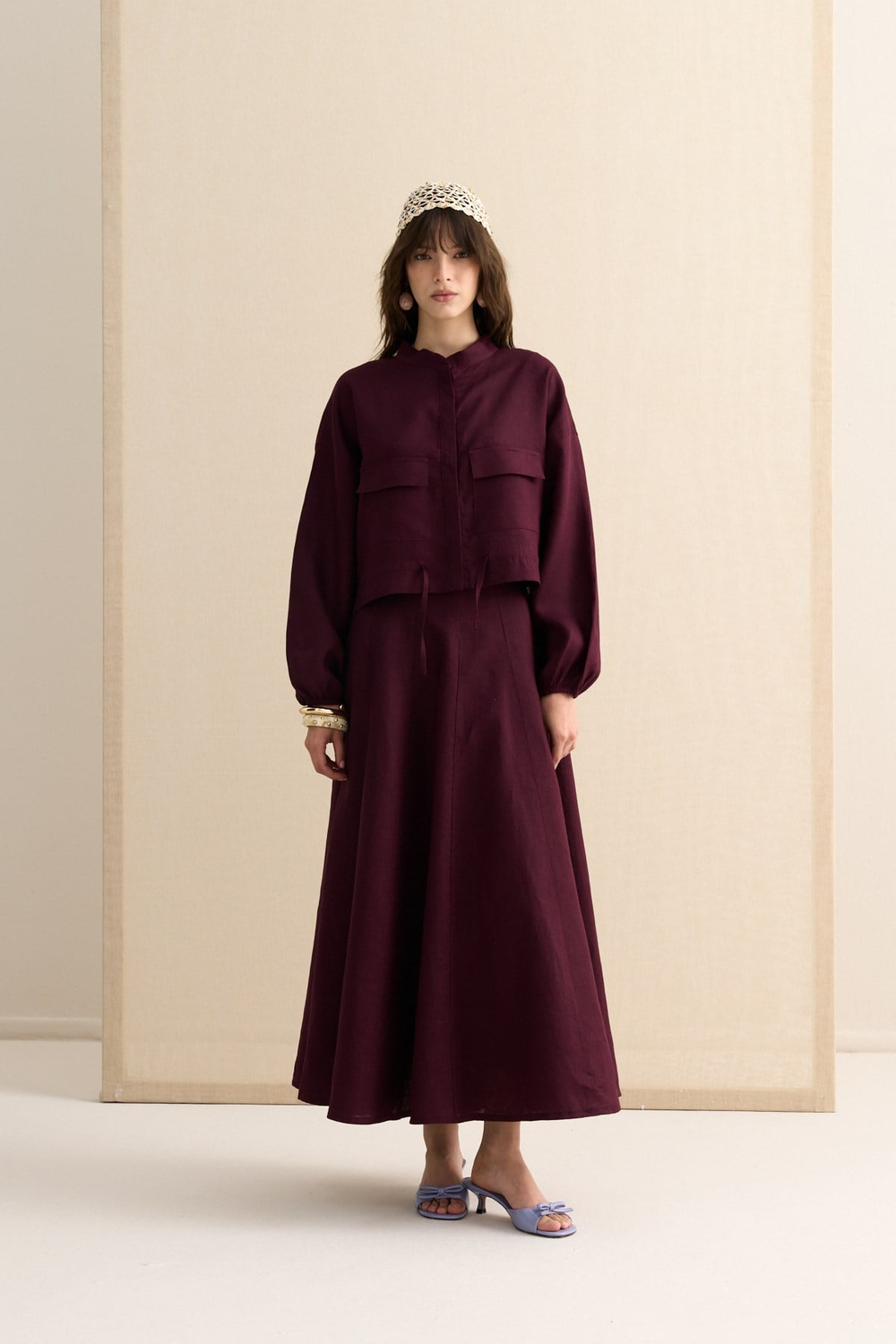 KETEN BOMBER CEKET BORDO