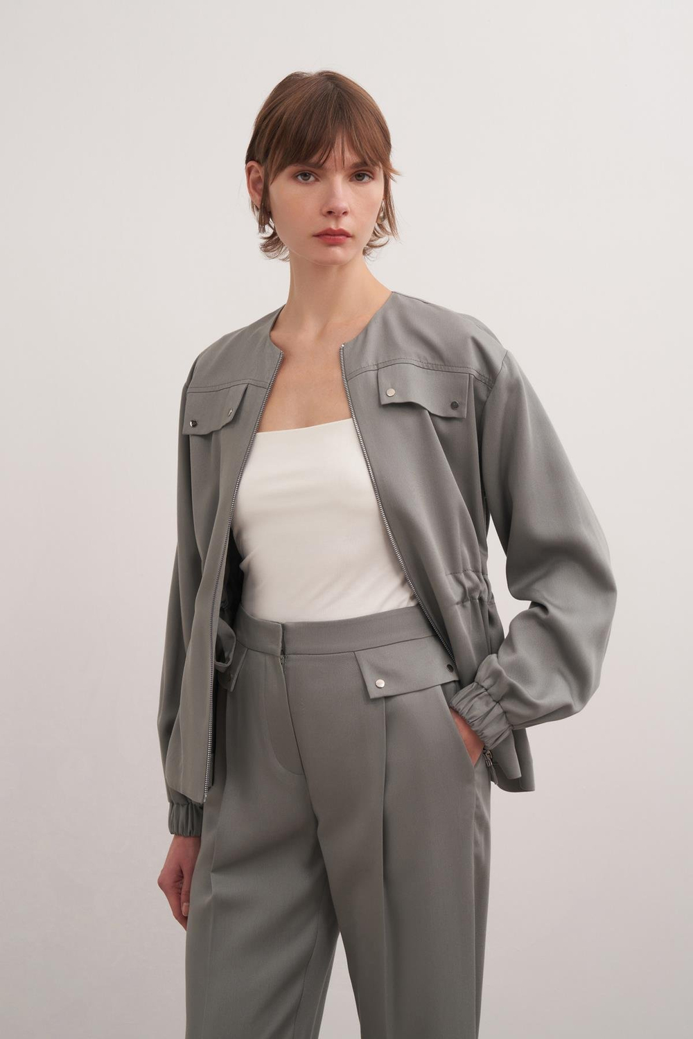 Beli Ayarlanabilir Tensel Ceket