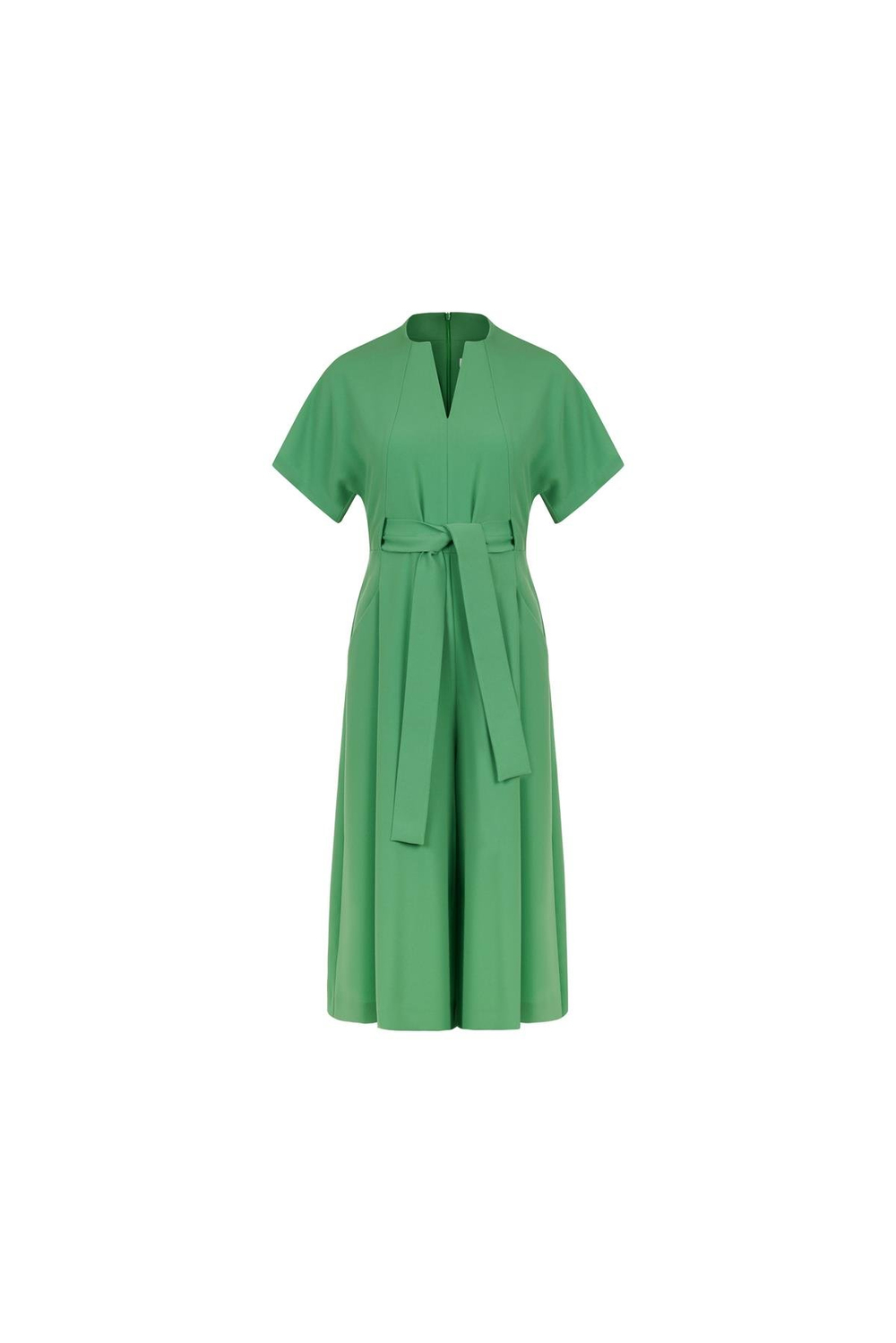 Beli Kuşaklı Tulum Yeşil