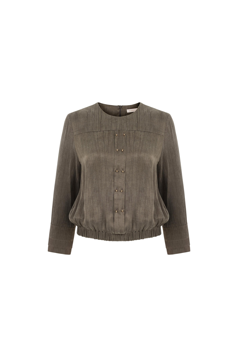 Düğme Detaylı Bluz