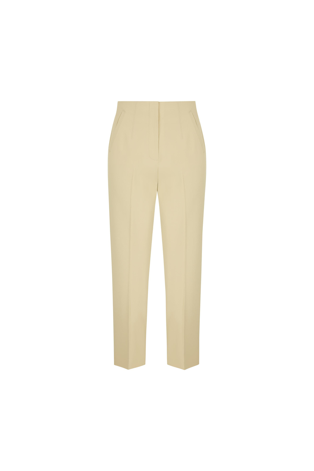 Pensli Viskon Pantolon Açık Altın