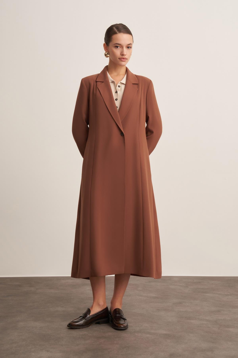 Trenchcoat Kahverengi