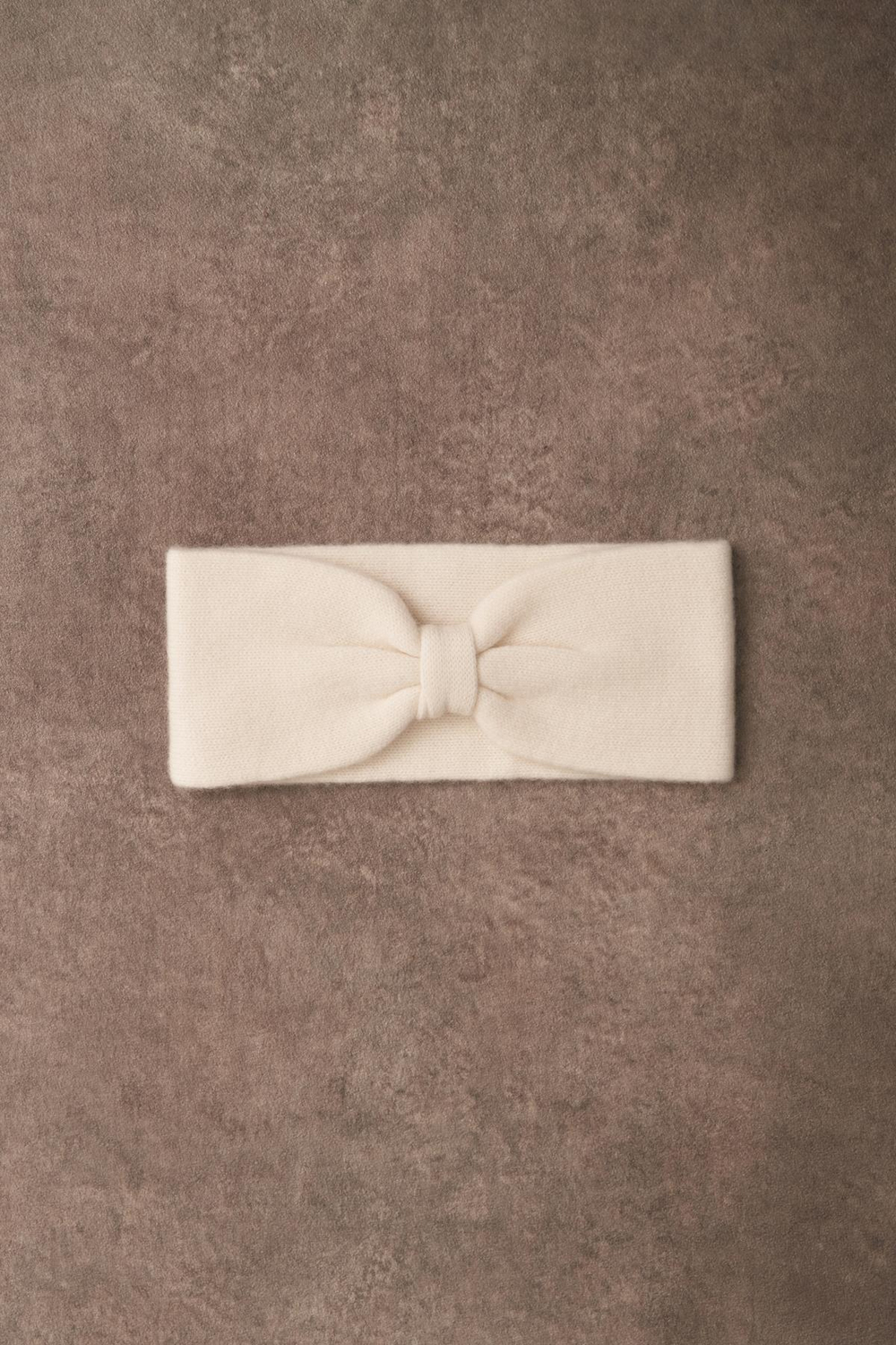 Yün Kaşmir Karışımlı Ekru Kadın Bere