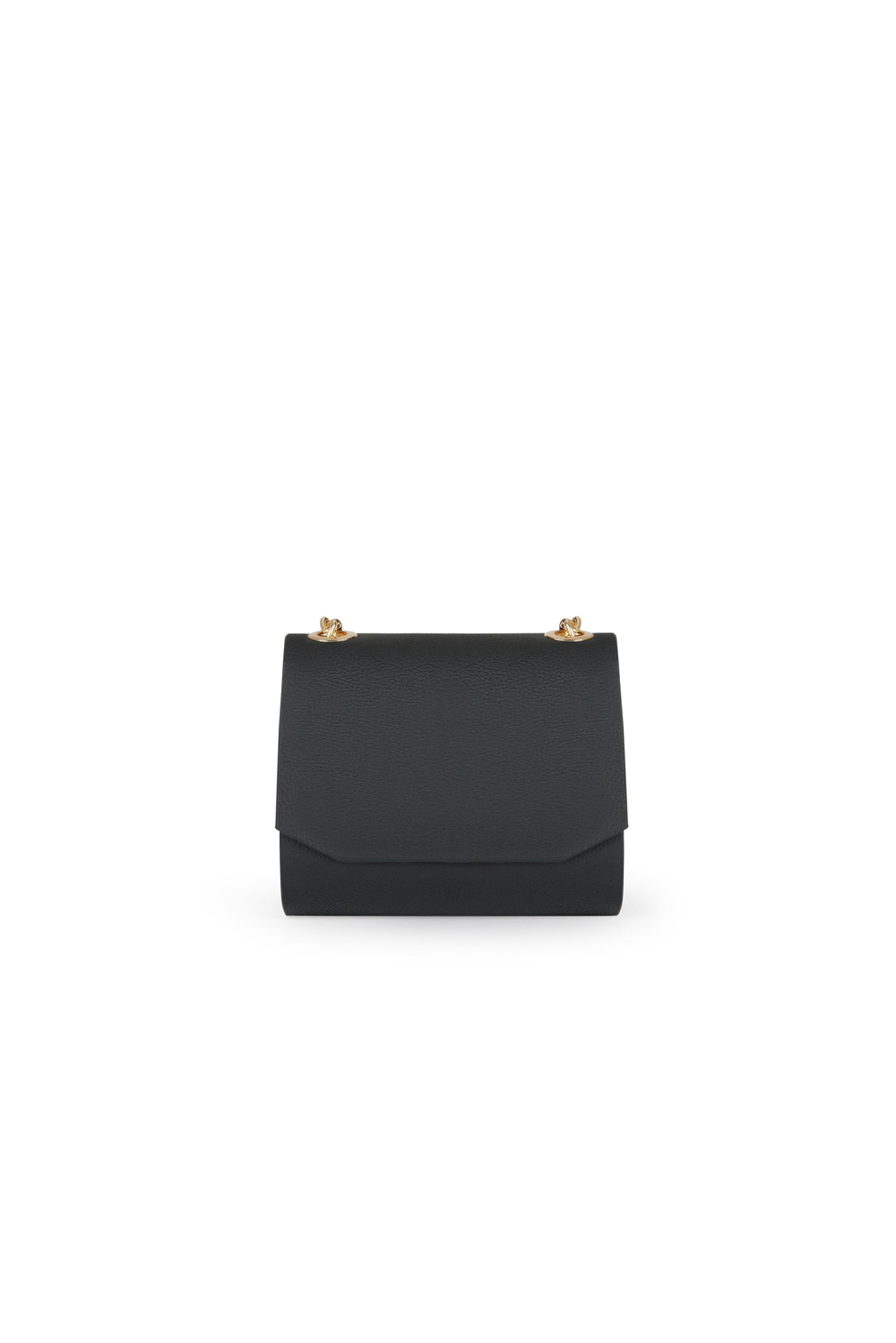 Gold Chain Bag Black