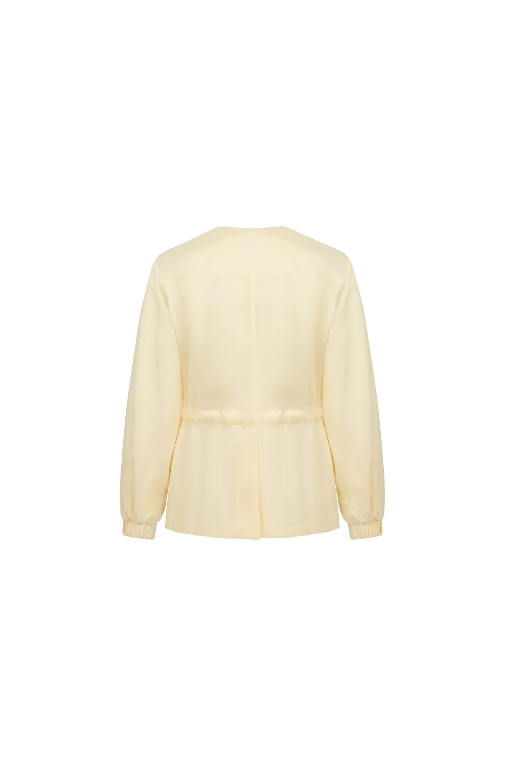 Adjustable Waist Tencel Jacket Canvas