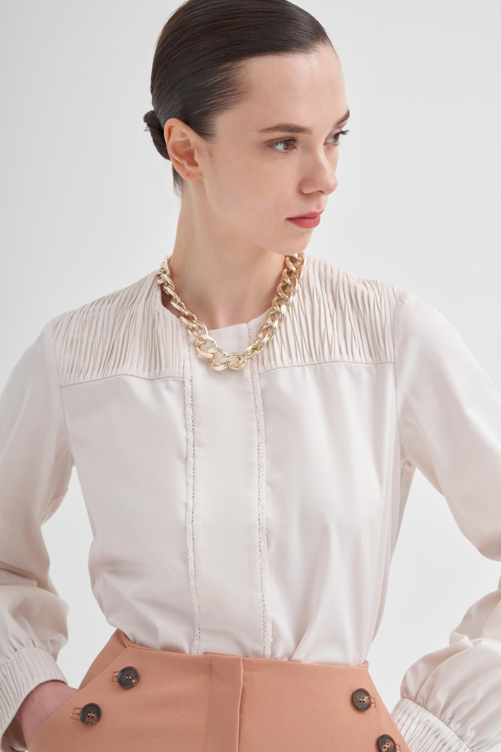 Blouse Krem