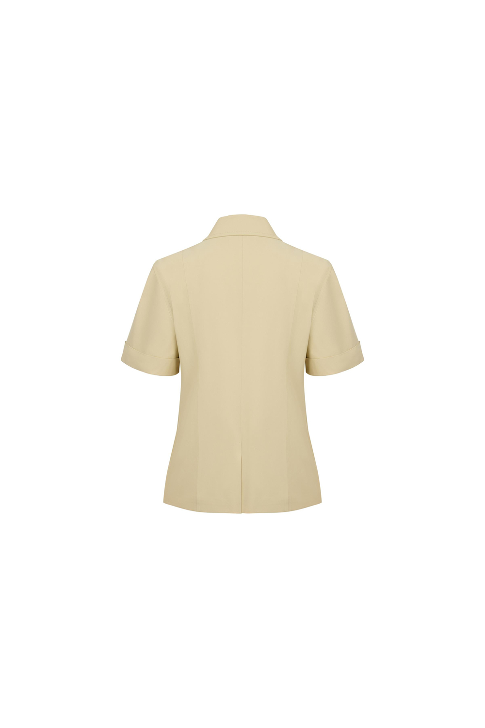 Viscose Vest With Pocket Detail Lıght Gold