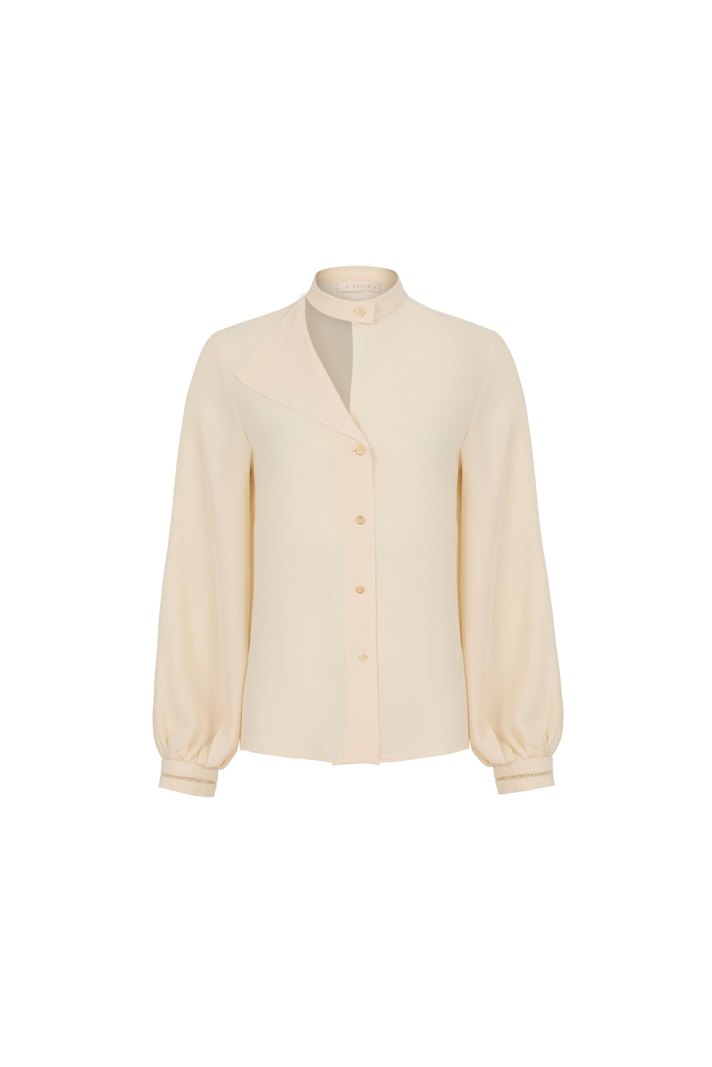 Cut Out Detaylı Bluz Krem