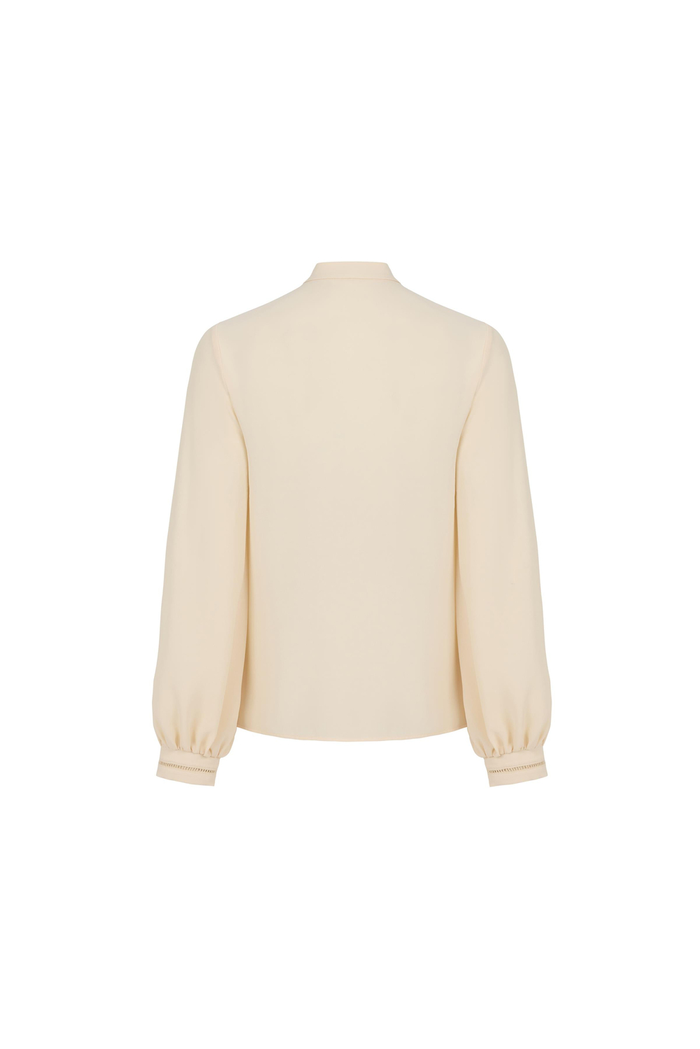 Cut Out Detaylı Bluz Krem