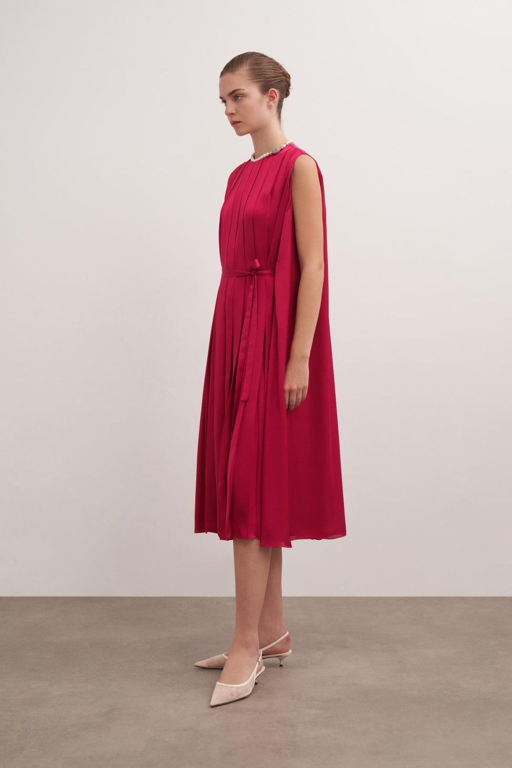 Dress Vişne Rengi