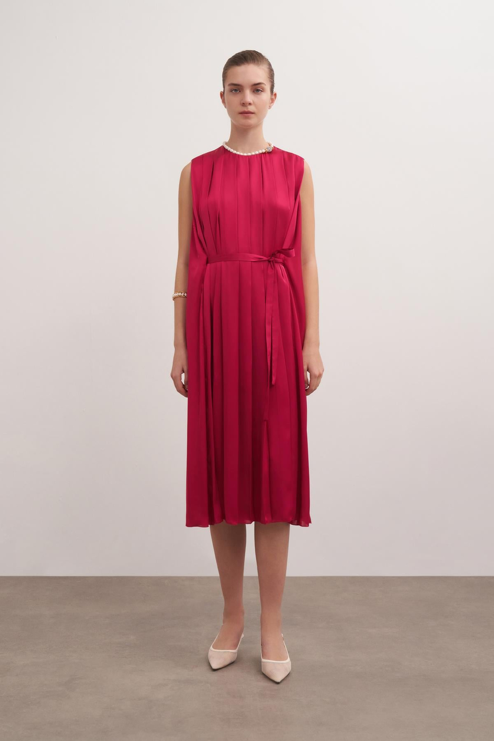 Dress Vişne Rengi