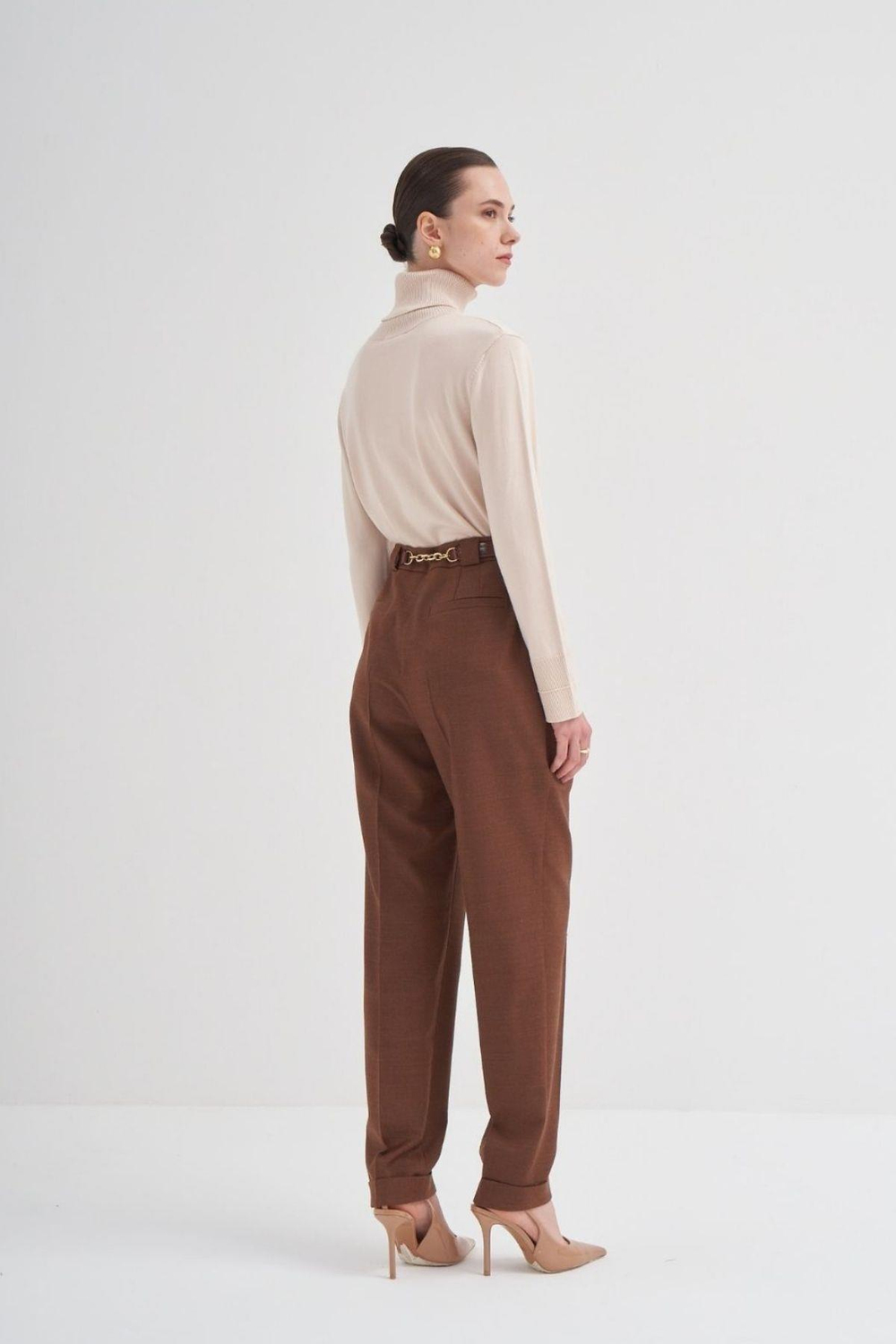 Flannel Pants Tobacco