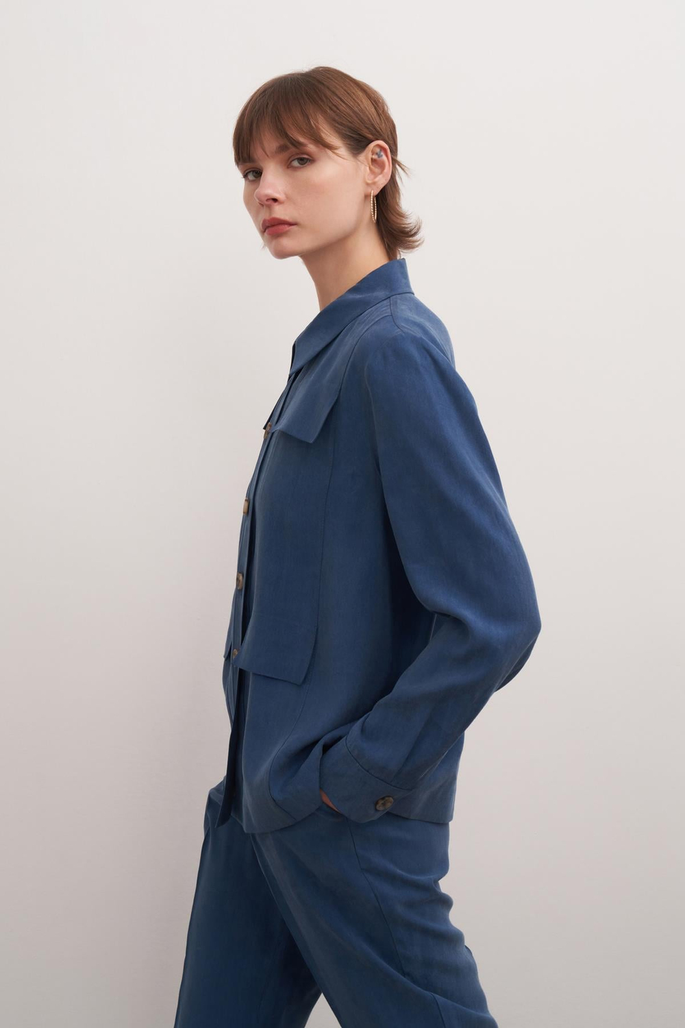 Jacket Lacivert