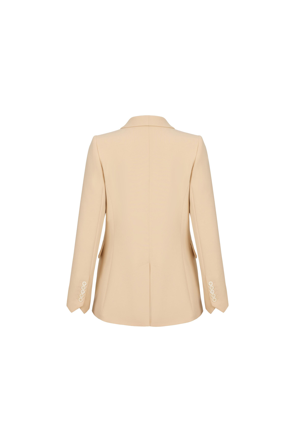 Classic Polyviscose Jacket Panna Cota