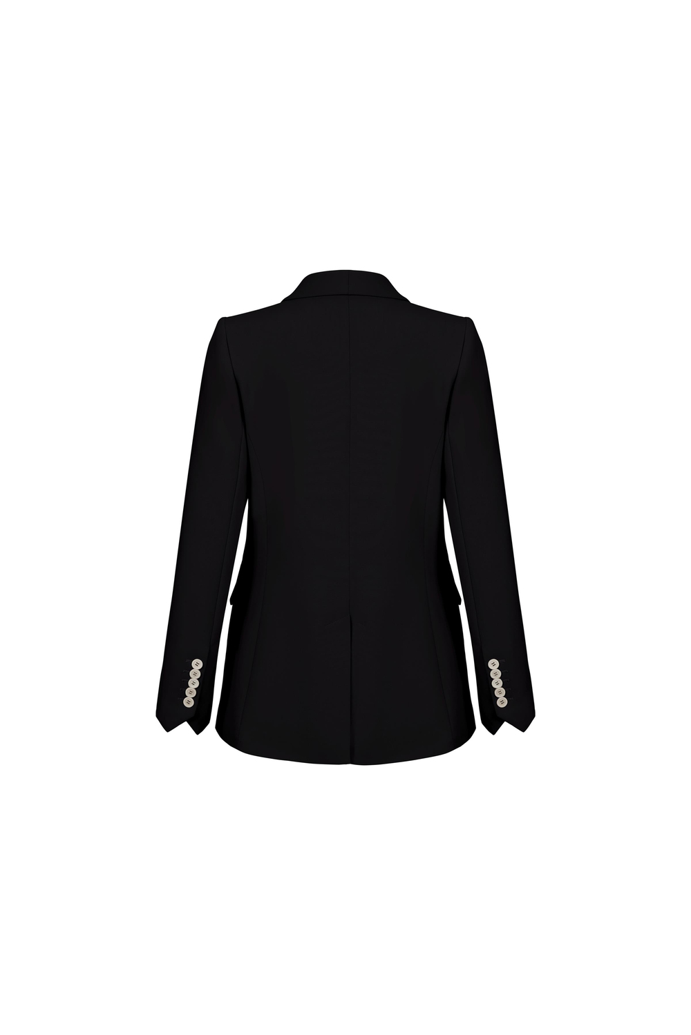 Classic Polyviscose Jacket Black