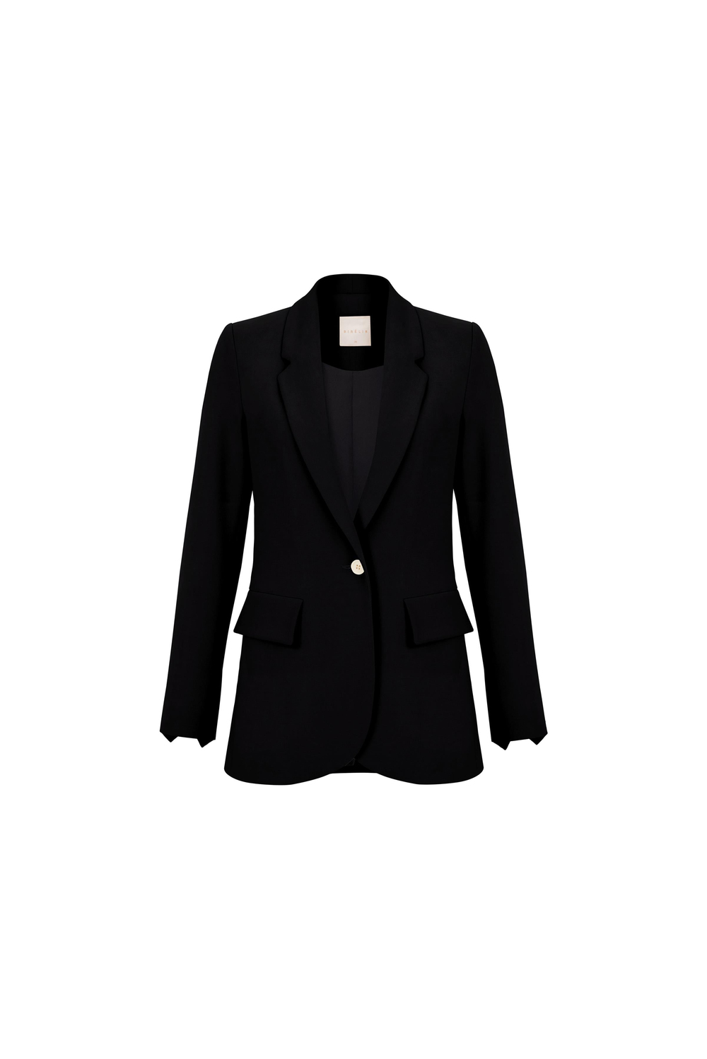 Classic Polyviscose Jacket Black