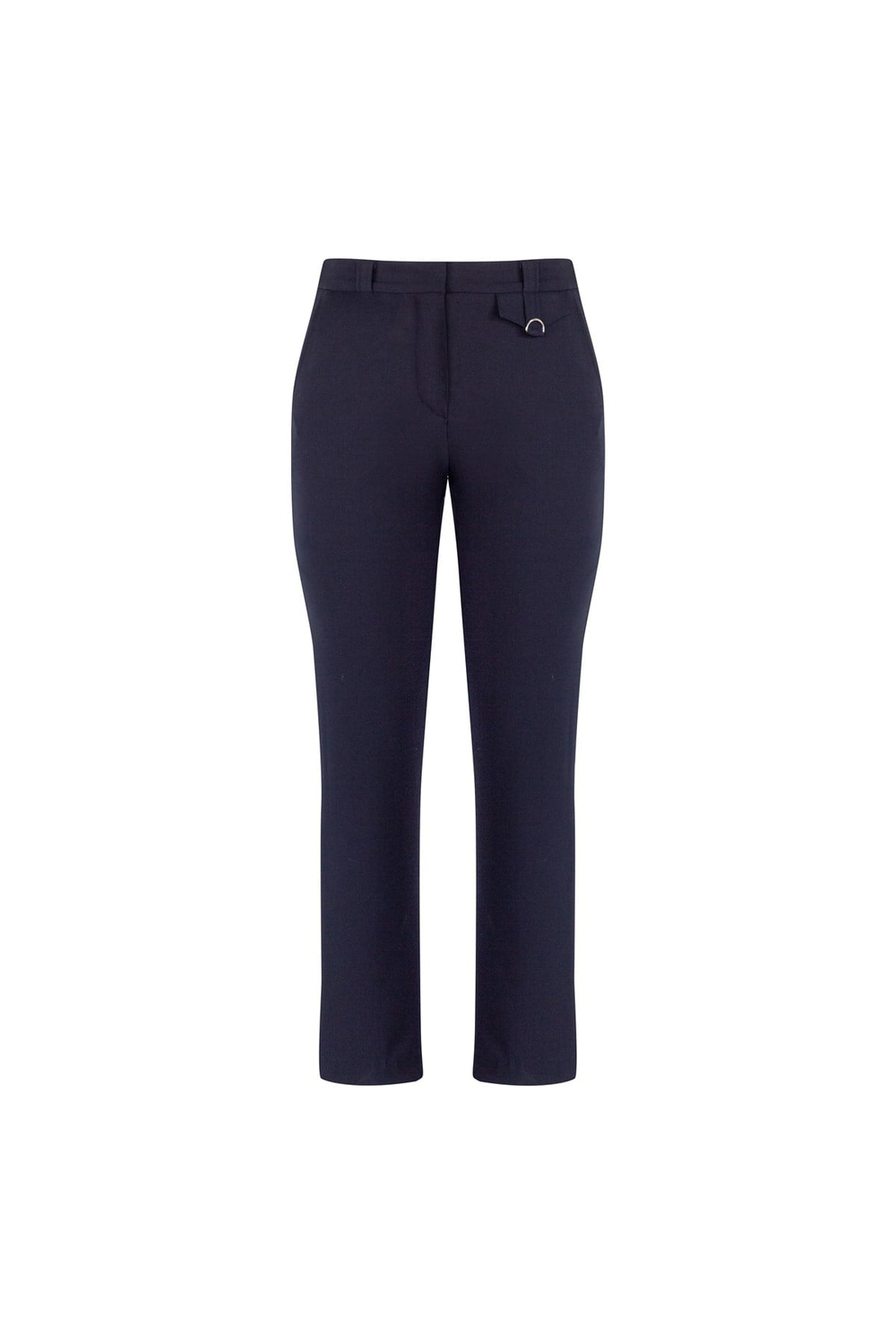 Trousers With Button Navy