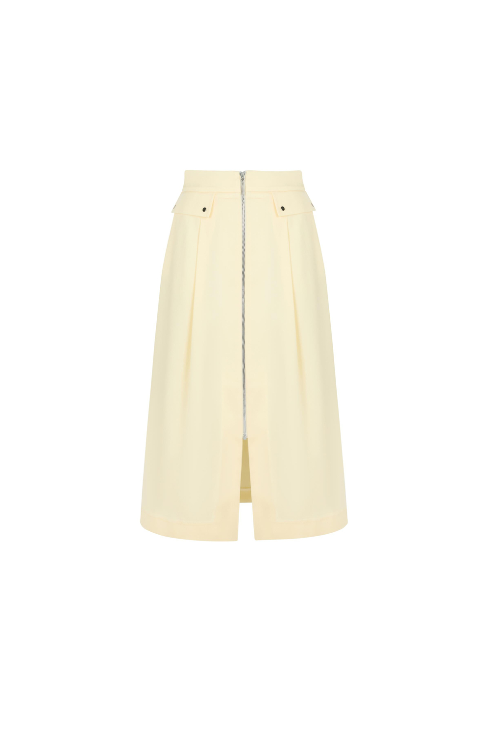 Tencel Midi Skirt Canvas