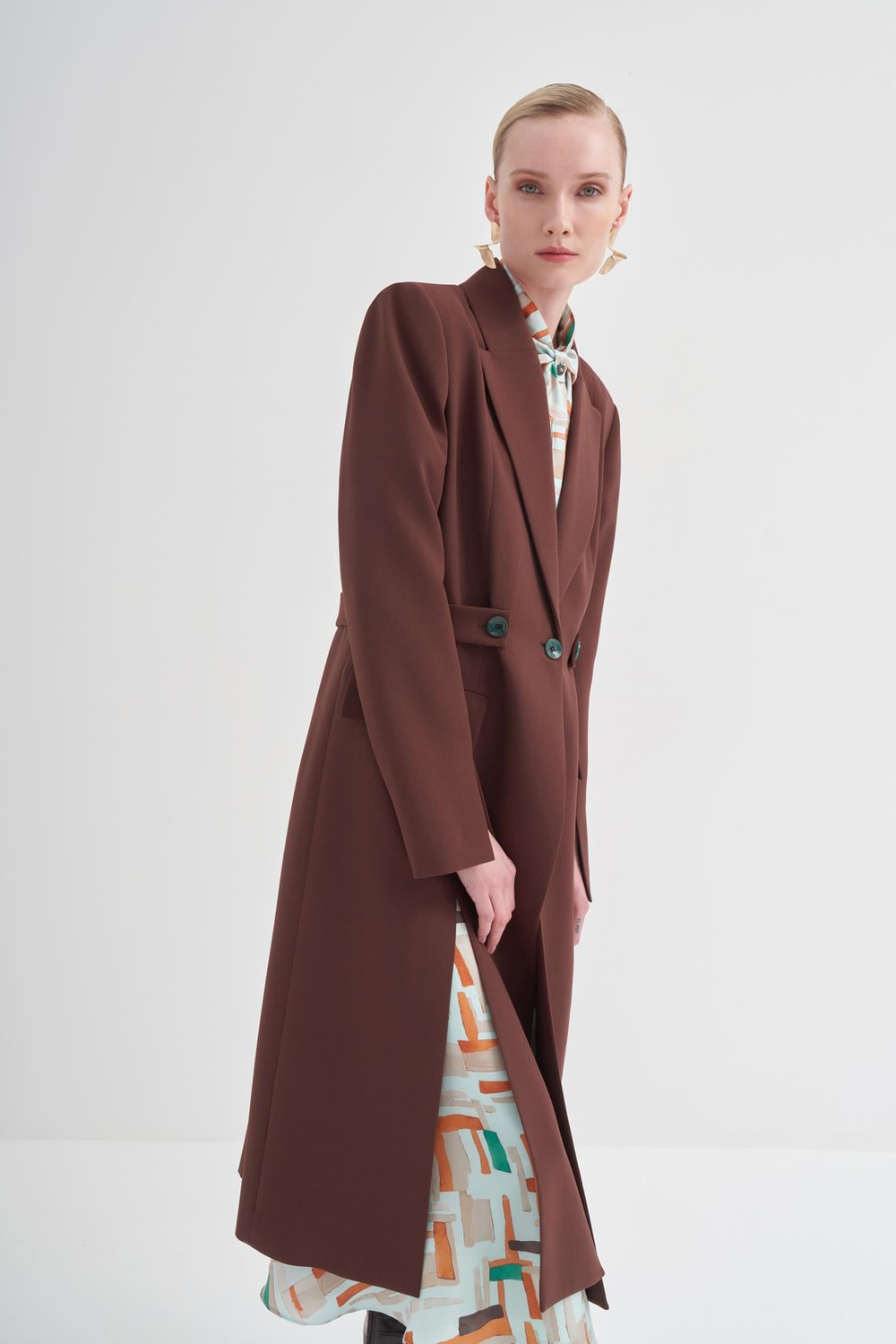 Trenchcoat Kahve