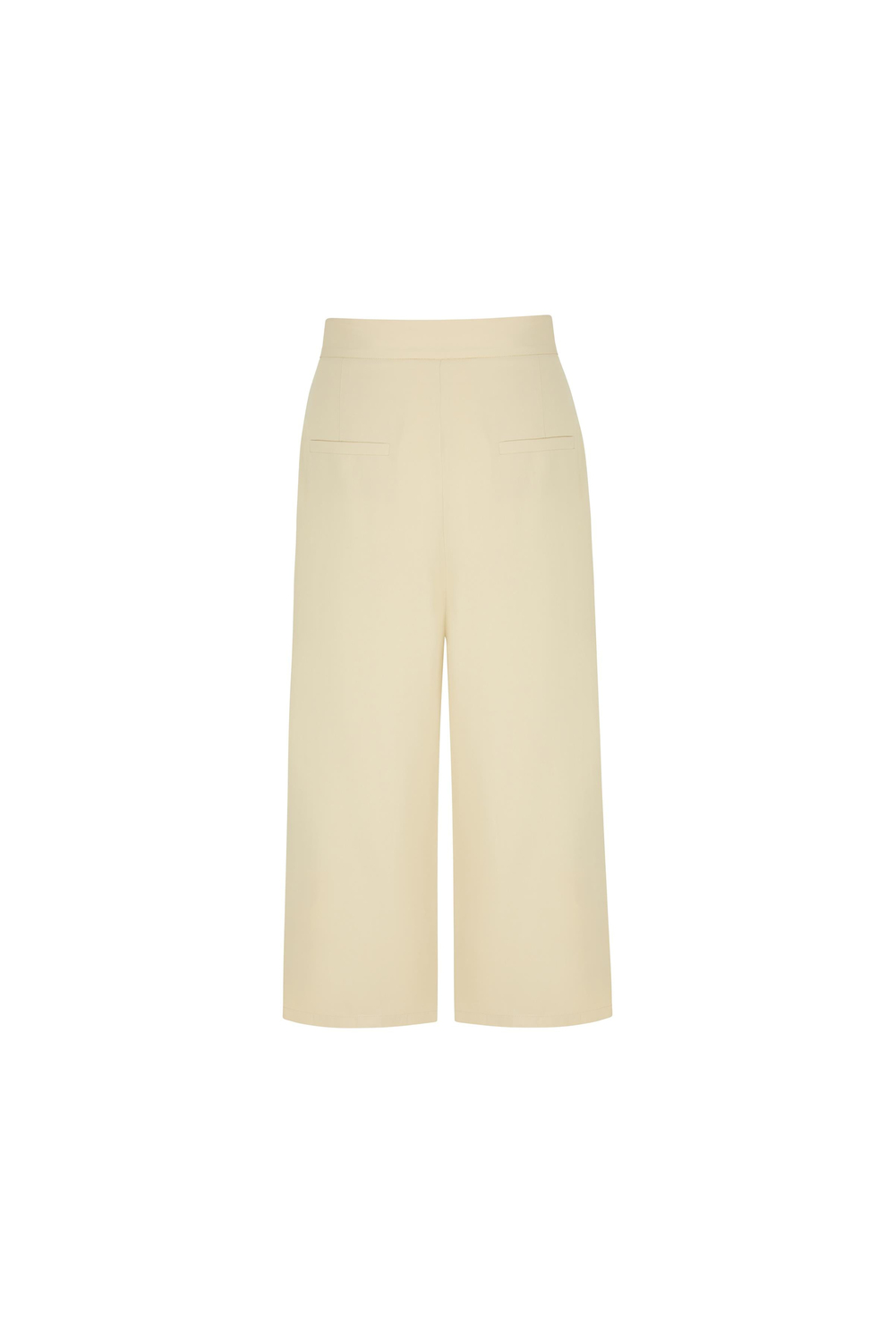 Culotte Trousers With Side Tie Lıght Gold