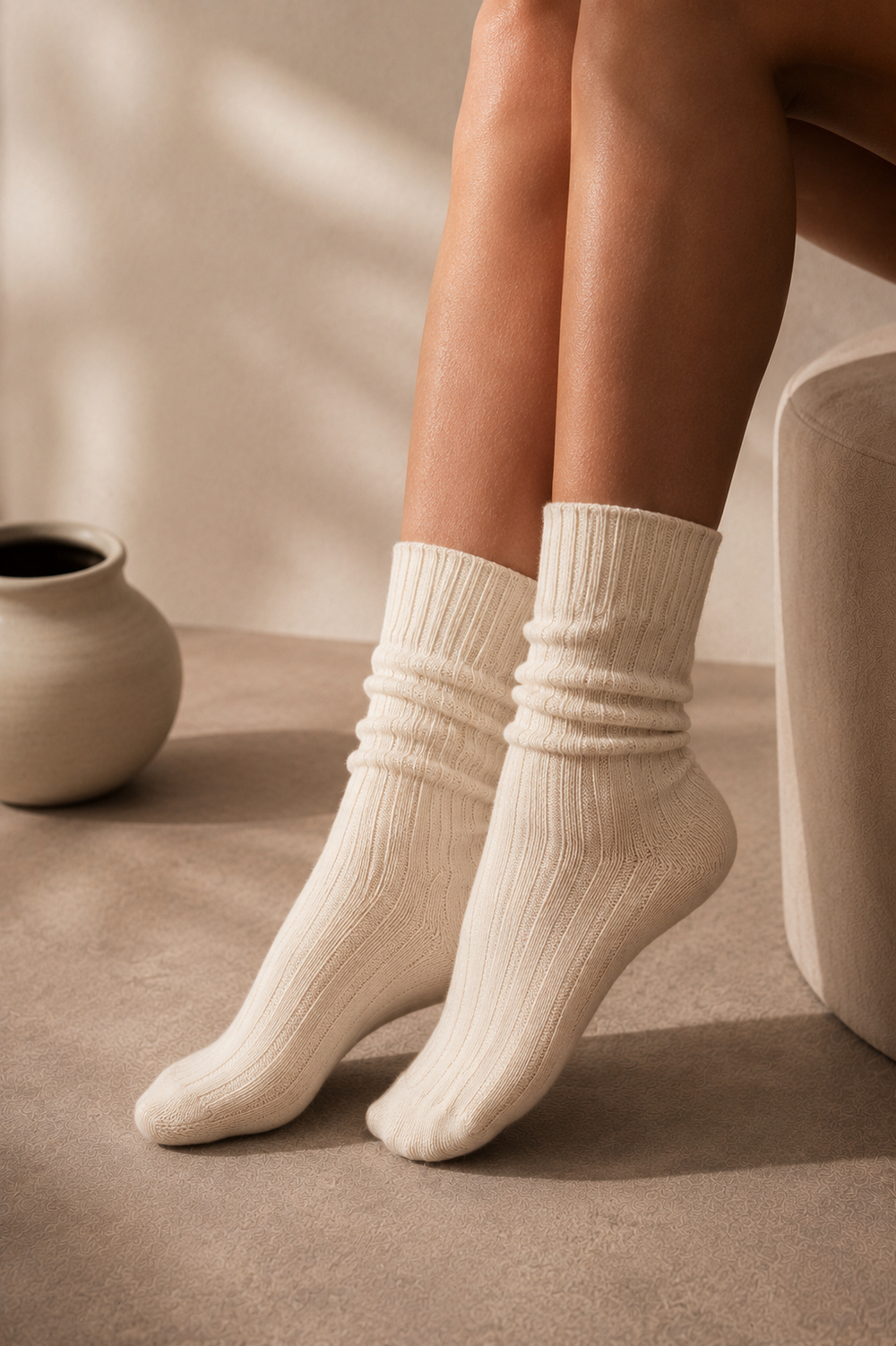 Sock Ekru