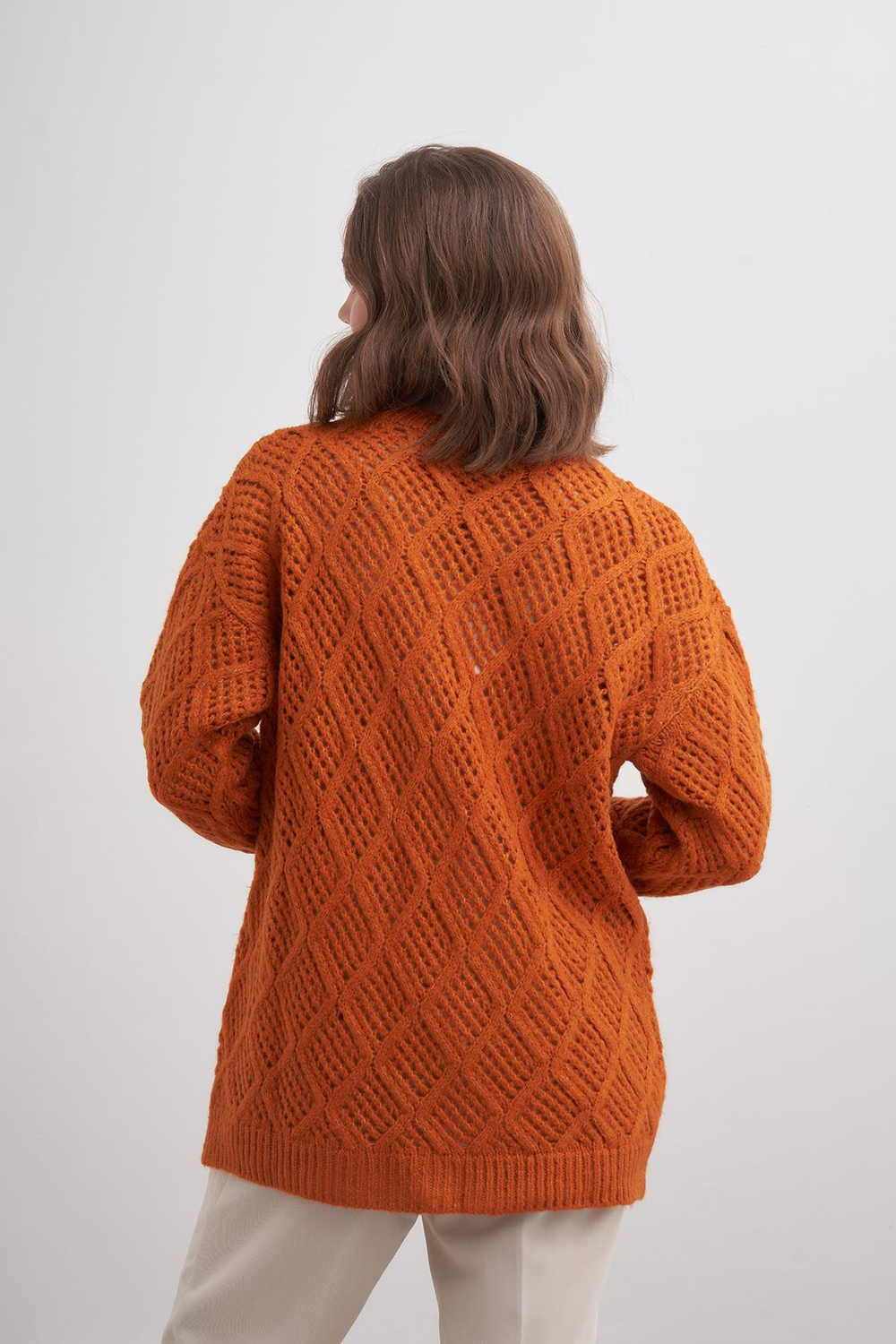 Ajur Baklava Kazak Br7029 Oranj