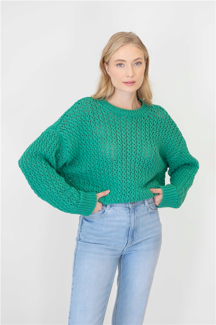 Avrile Ajurlu Triko Kazak  BENETTON  A92183-S
