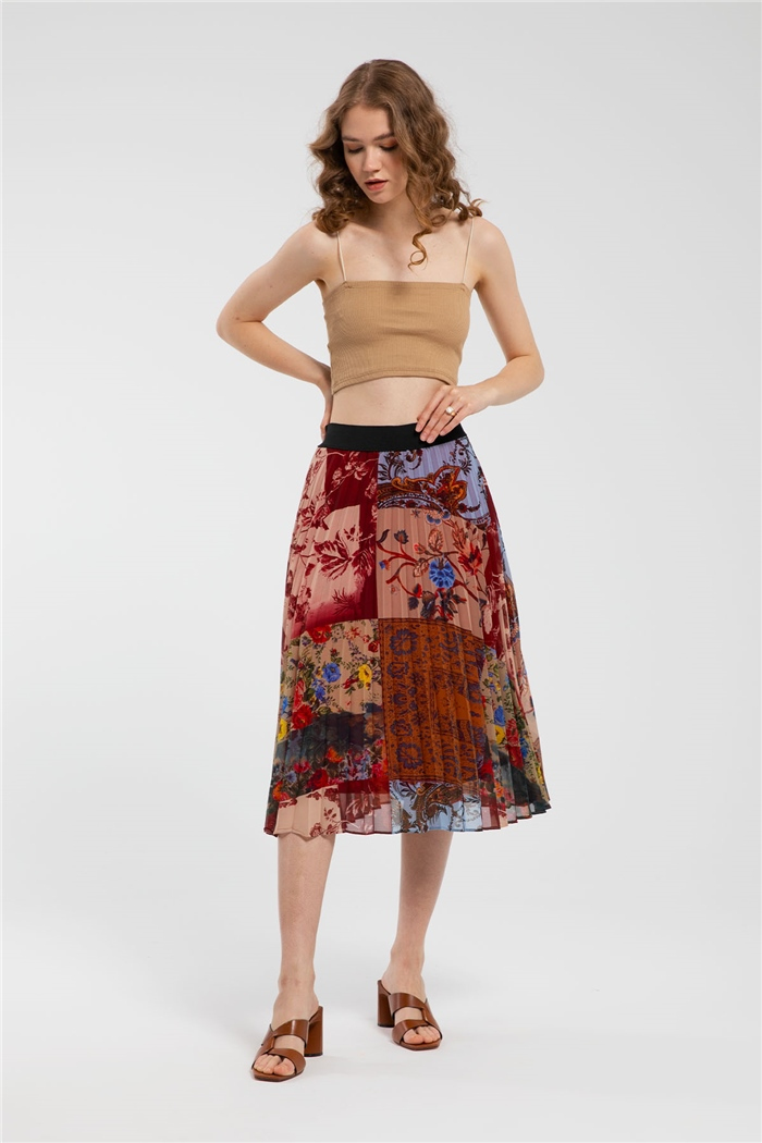 Avrile İnce Askılı Triko Crop  BEJ  A21-10418