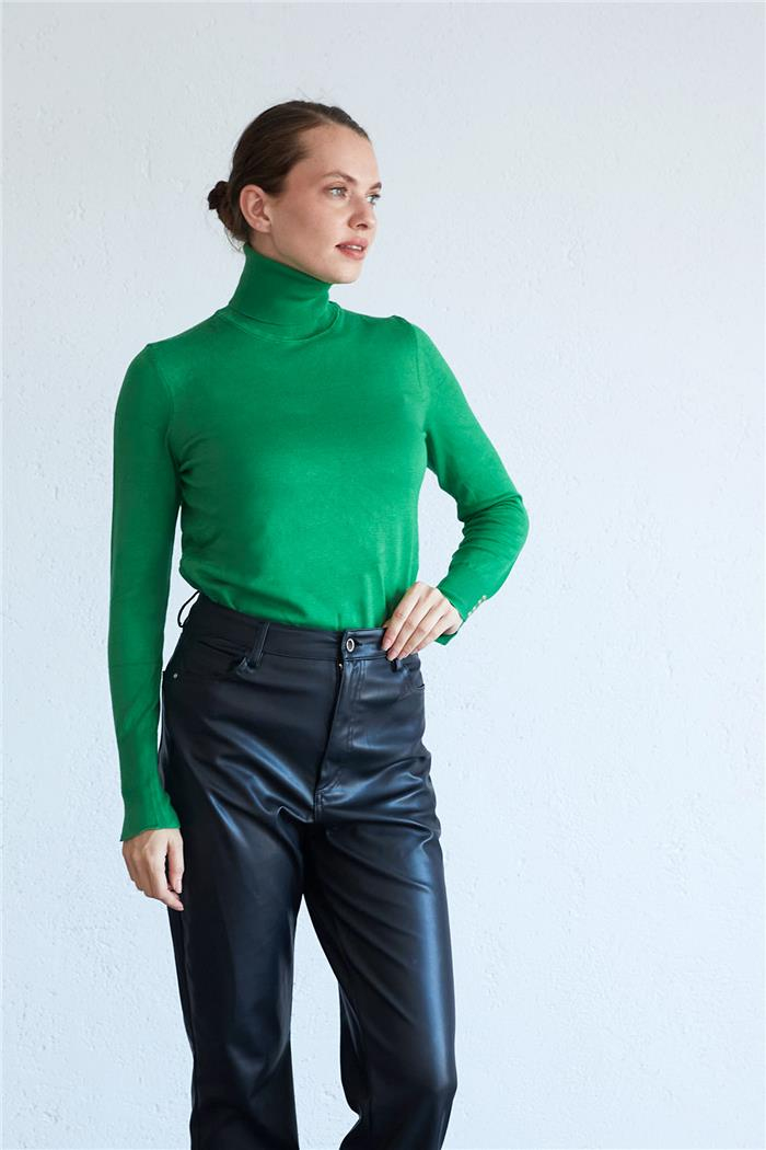 Avrile Kadın Balıkçı Yaka Basic Triko Kazak BENETTON A92209-S