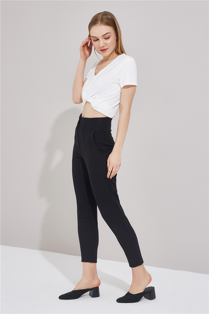 Avrile Pantolon  SİYAH  A20-10236